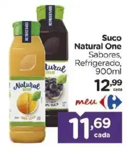 Carrefour Bairro Suco natural one sabores, refrigerado oferta