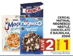 Carrefour Bairro Cereal matinal negresco nestlé, chocolate e baunilha oferta