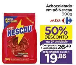Carrefour Bairro Achocolatado em pó Nescau oferta