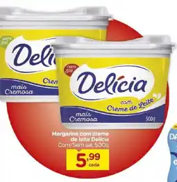 Carrefour Bairro Margarina com creme de leite Delicia oferta