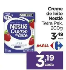 Carrefour Bairro Creme de leite Nestlé oferta