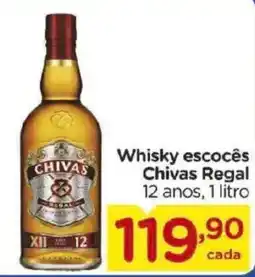 Carrefour Bairro Whisky escocês Chivas Regal 12 anos oferta