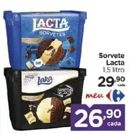 Carrefour Bairro Sorvete Lacta oferta