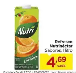 Carrefour Bairro Refresco Nutrinéctar Sabores oferta