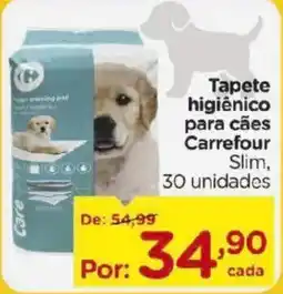 Carrefour Bairro Tapete higiênico para cães Carrefour Slim oferta