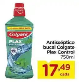 Carrefour Bairro Antisséptico bucal colgate plax control oferta