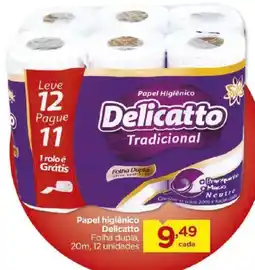Carrefour Bairro Papel higiênico delicatto oferta