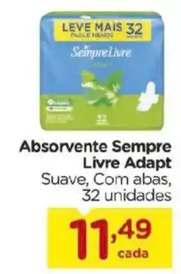 Carrefour Bairro Absorvente sempre livre adapt oferta