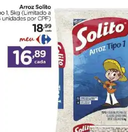 Carrefour Bairro Arroz solito oferta