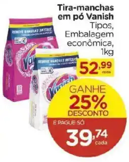 Carrefour Bairro Tira-manchas em pó Vanish oferta