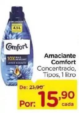 Carrefour Bairro Amaciantes comfort concentrado, tipos oferta