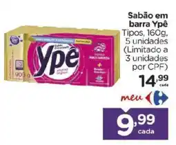 Carrefour Bairro Sabão em barra ypê oferta