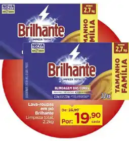 Carrefour Bairro Lava-roupas em pó Brilhante Limpeza total oferta