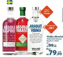 Sam's Club Absolut - vodka oferta