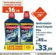 Sam's Club Colgate - antisséptico bucal plax oferta