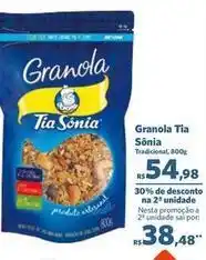 Sam's Club Tradicional - granola tia sónia oferta