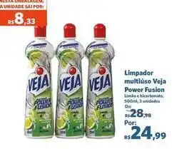 Sam's Club Veja - limpador multiuso power fusion oferta