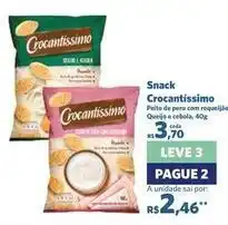 Sam's Club Crocantíssimo - snack oferta