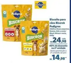Sam's Club Pedigree - biscoito para cães biscrok oferta