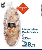 Sam's Club Member's mark - pão australiano oferta