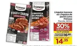 Carrefour Frimesa - linguiça toscana ou linguiça de pernil suino oferta