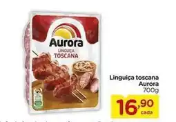 Carrefour Aurora - linguiça toscana oferta