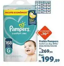 Sam's Club Pampers - fralda oferta