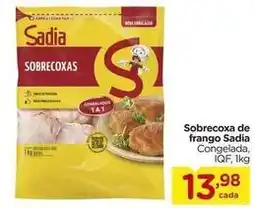 Carrefour Sadia - sobrecoxa de frango oferta