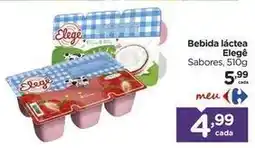 Carrefour Elegê - bebida lactea oferta
