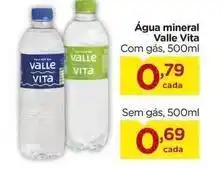 Carrefour Valle vita - água mineral oferta