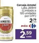 Carrefour Amstel - cerveja oferta
