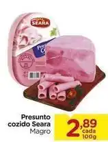 Carrefour Seara - presunto cozido oferta