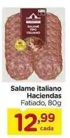 Carrefour Haciendas - salame italiano oferta