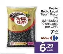 Carrefour Broto legal - feijão oferta