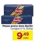 Carrefour Barilla - massa grano duro oferta