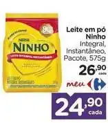Carrefour Ninho - leite em pó oferta