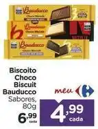Carrefour Bauducco - biscoito choco biscuit oferta