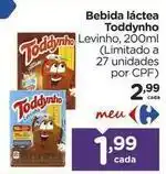 Carrefour Toddynho - bebida láctea oferta