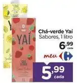 Carrefour Sabores - chá-verde oferta