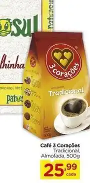 Carrefour 3 corações - café oferta