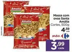 Carrefour Amália - massa com ovos santa oferta
