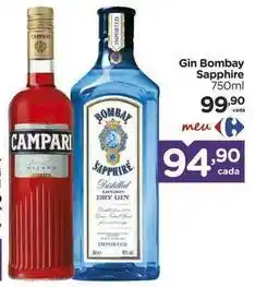 Carrefour Campari - gin sapphire oferta