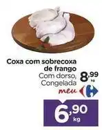 Carrefour De - coxa com sobrecoxa de frango oferta
