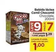 Carrefour Choco milk - bebida láctea cemil chocomil oferta