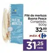 Carrefour Buona pesca - filé de merluza oferta