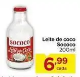 Carrefour Sococo - leite de coco oferta