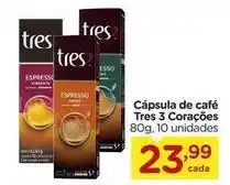 Carrefour 3 corações - cápsula de café oferta