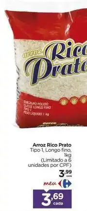 Carrefour Rico - arroz oferta