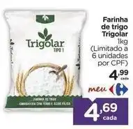 Carrefour Trigolar - farinha de trigo oferta