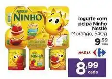 Carrefour Nestlé - logurte com polpa ninho oferta